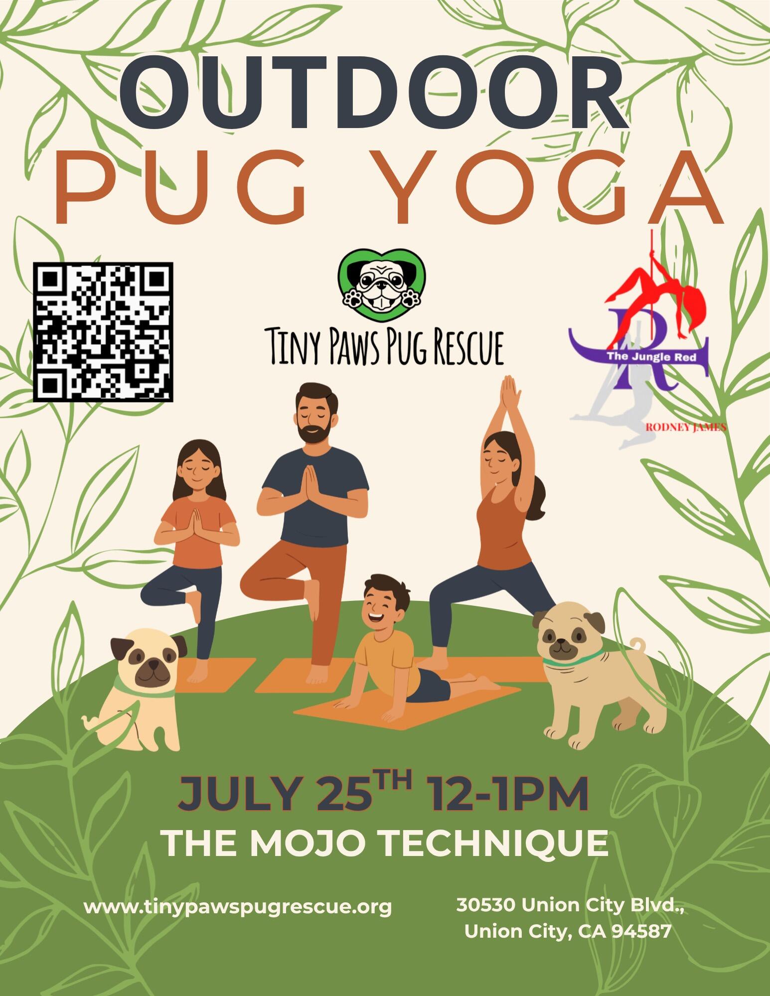 Campaign cover image for Pug Yoga Union City - WE ARE RESCHEDULING