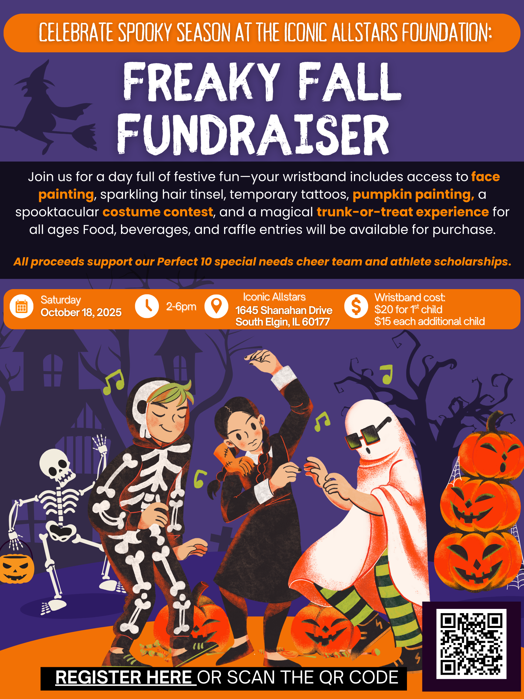 Campaign cover image for Freaky Fall Fundraiser