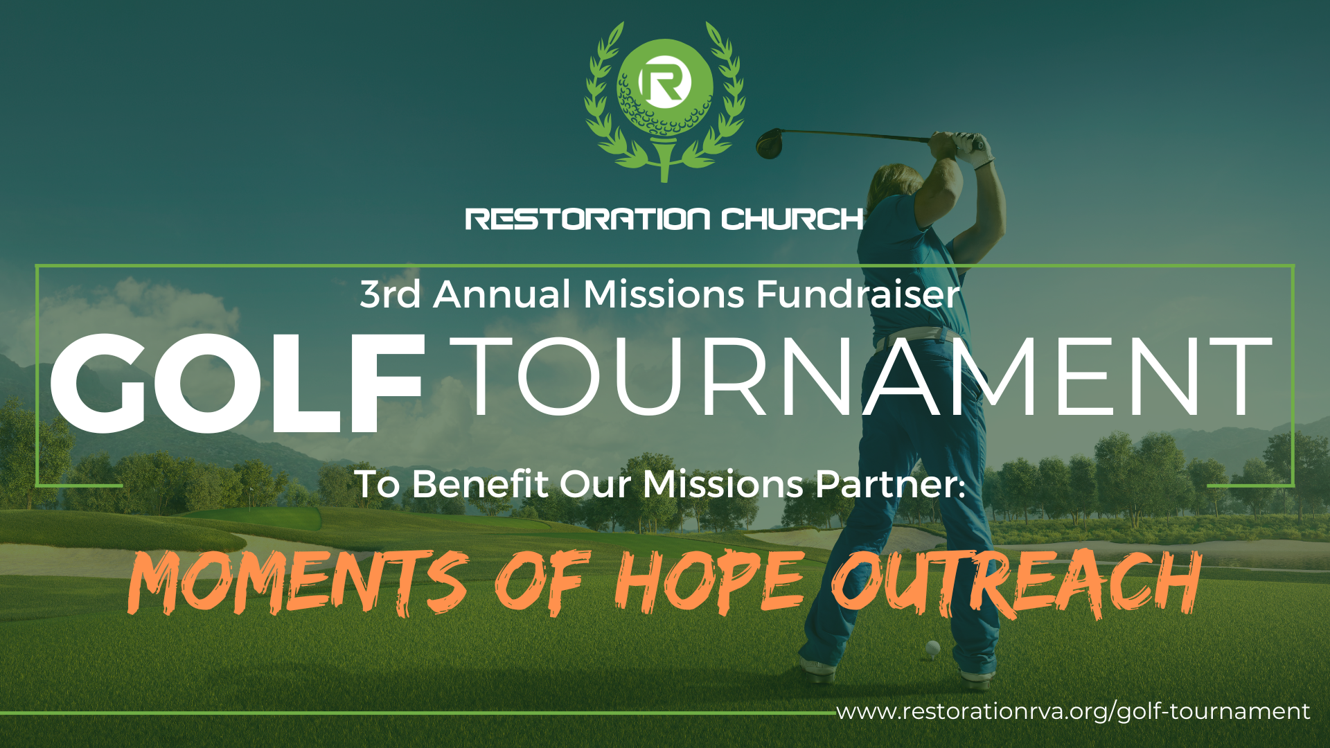Campaign cover image for 3rd Annual Missions Golf Tournament