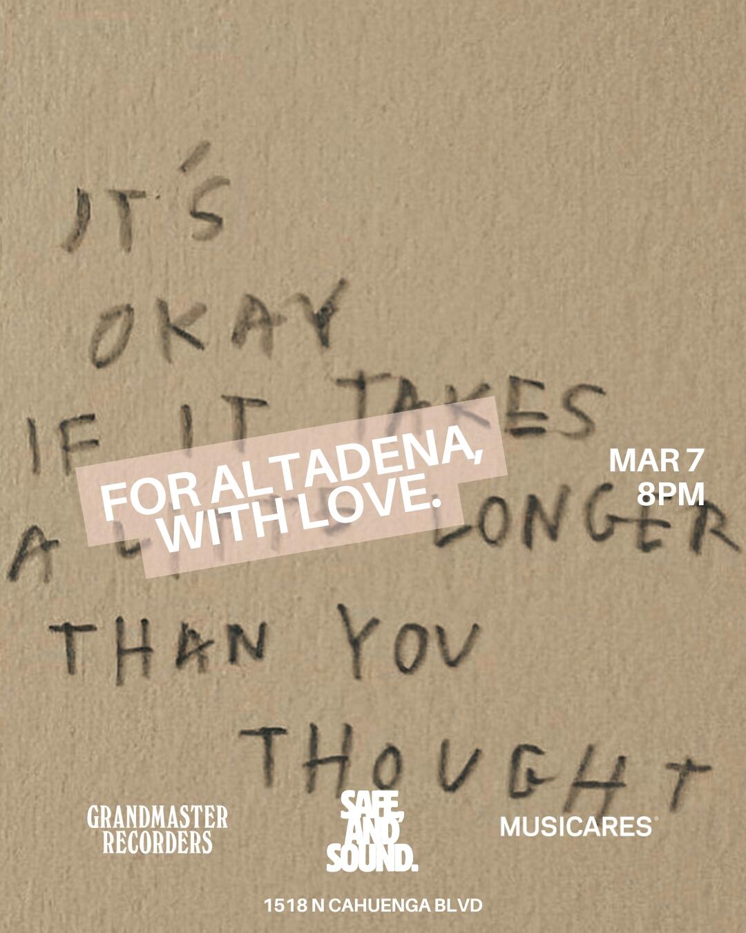 Campaign cover image for Safe, and Sound.