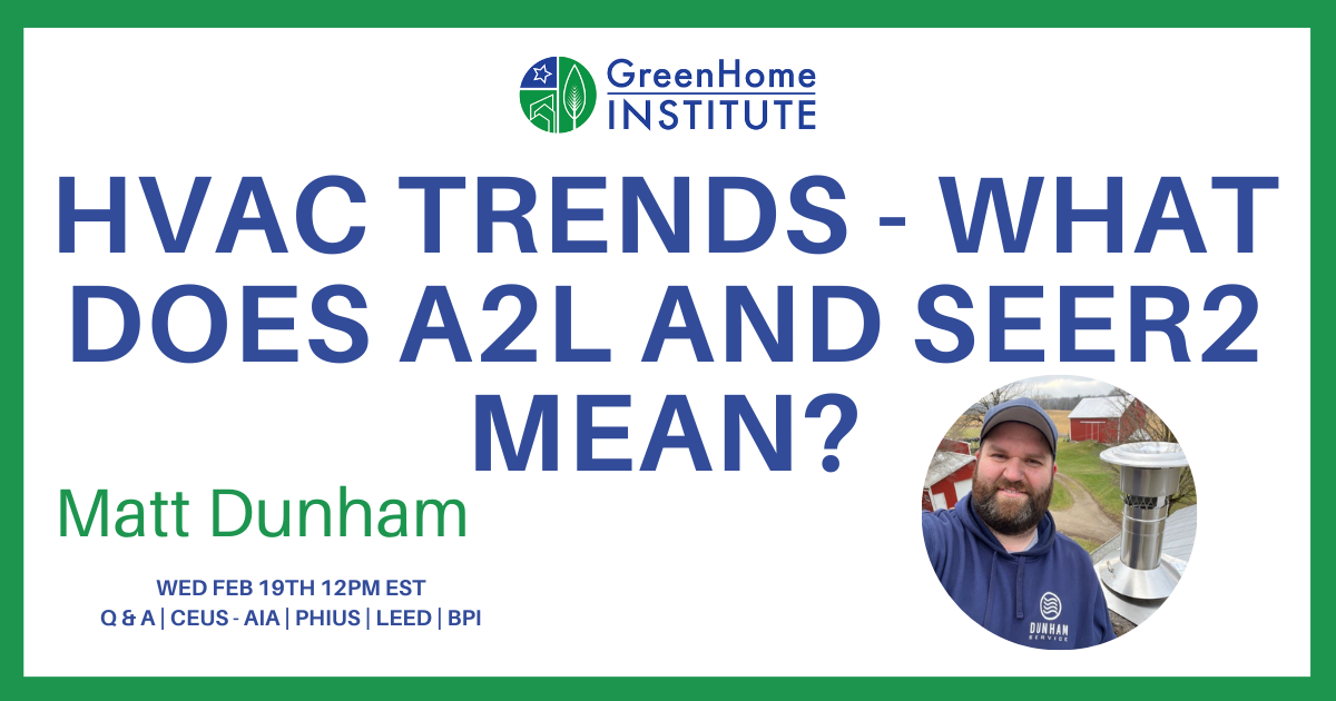 Campaign cover image for HVAC Trends - What Does A2L and SEER2 mean?