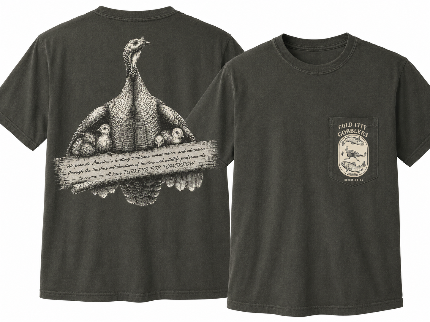 Campaign cover image for Gold City Gobblers T-Shirt Drive