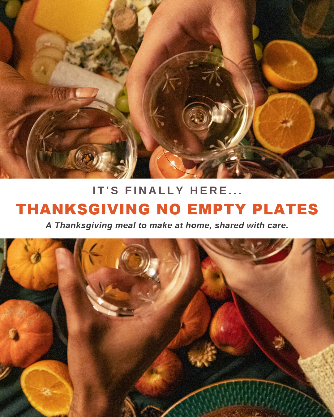 Campaign cover image for No Empty Plates - Thanksgiving Meals in San Diego