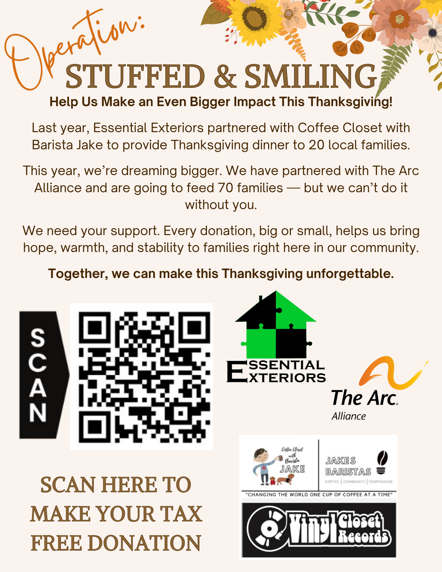 Campaign cover image for Operation Stuffed & Smiling