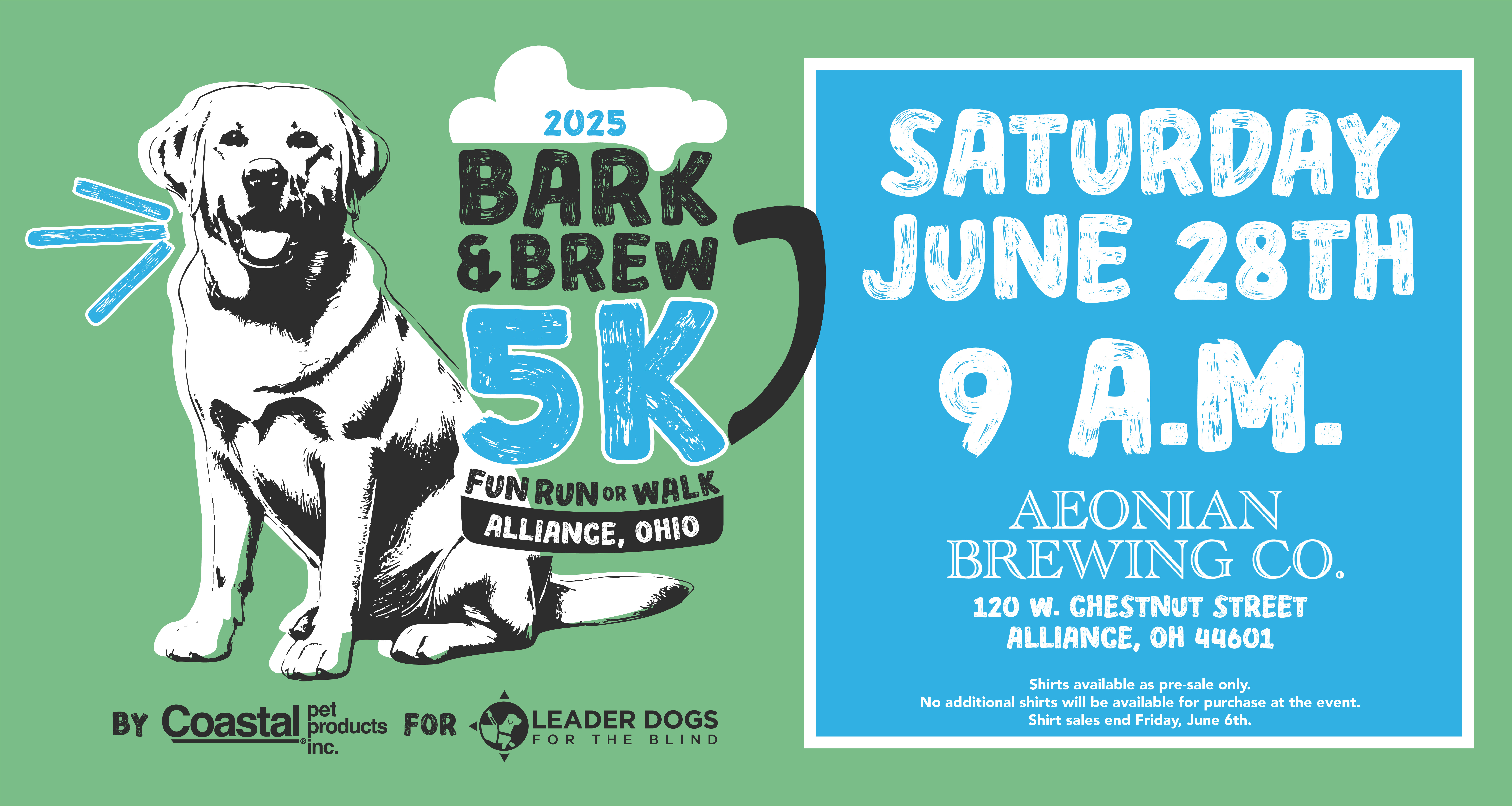 Campaign cover image for Bark & Brew 5K Fun Run or Walk