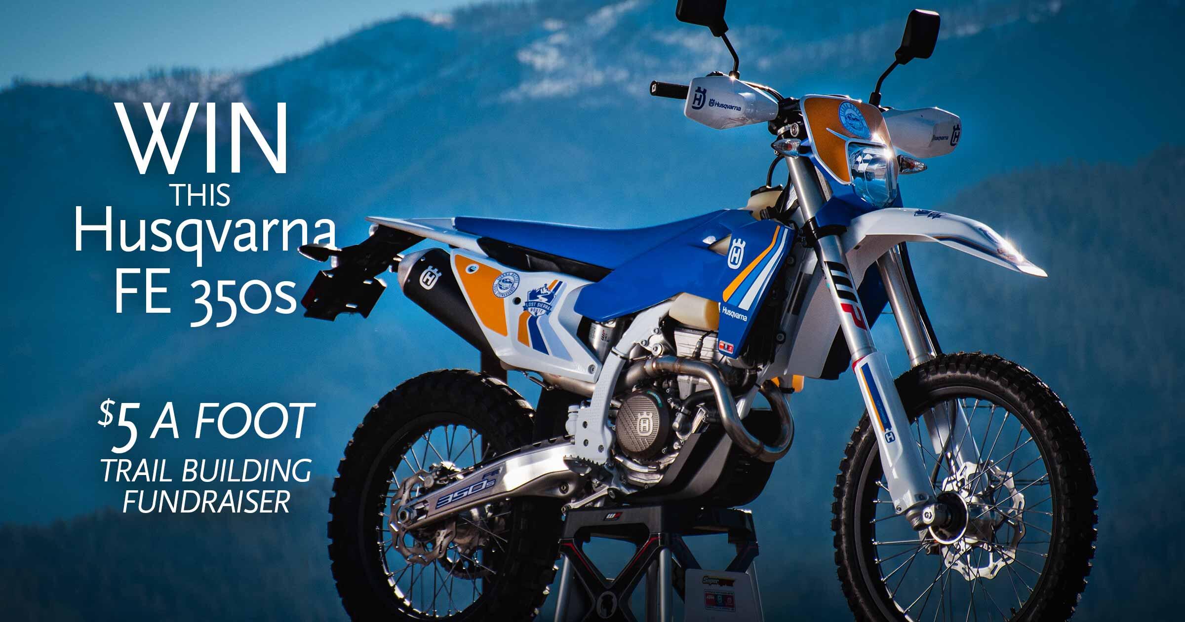 Campaign cover image for Win the Ultimate Lost Sierra Moto-Packing Machine!