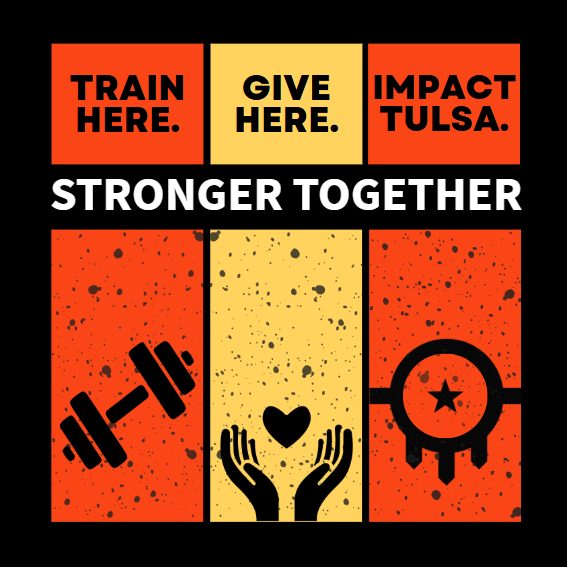 Campaign cover image for Stronger Together: Train Here. Give Here. Impact Tulsa!