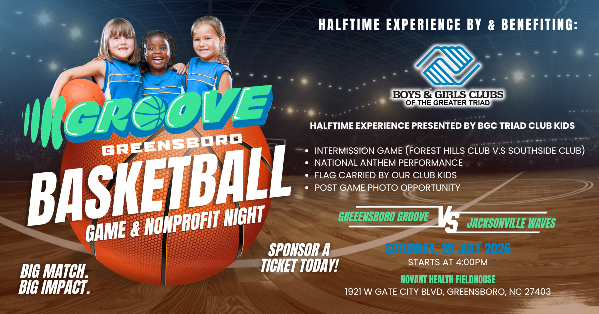 Campaign cover for Greensboro Groove Basketball Game & Nonprofit Night