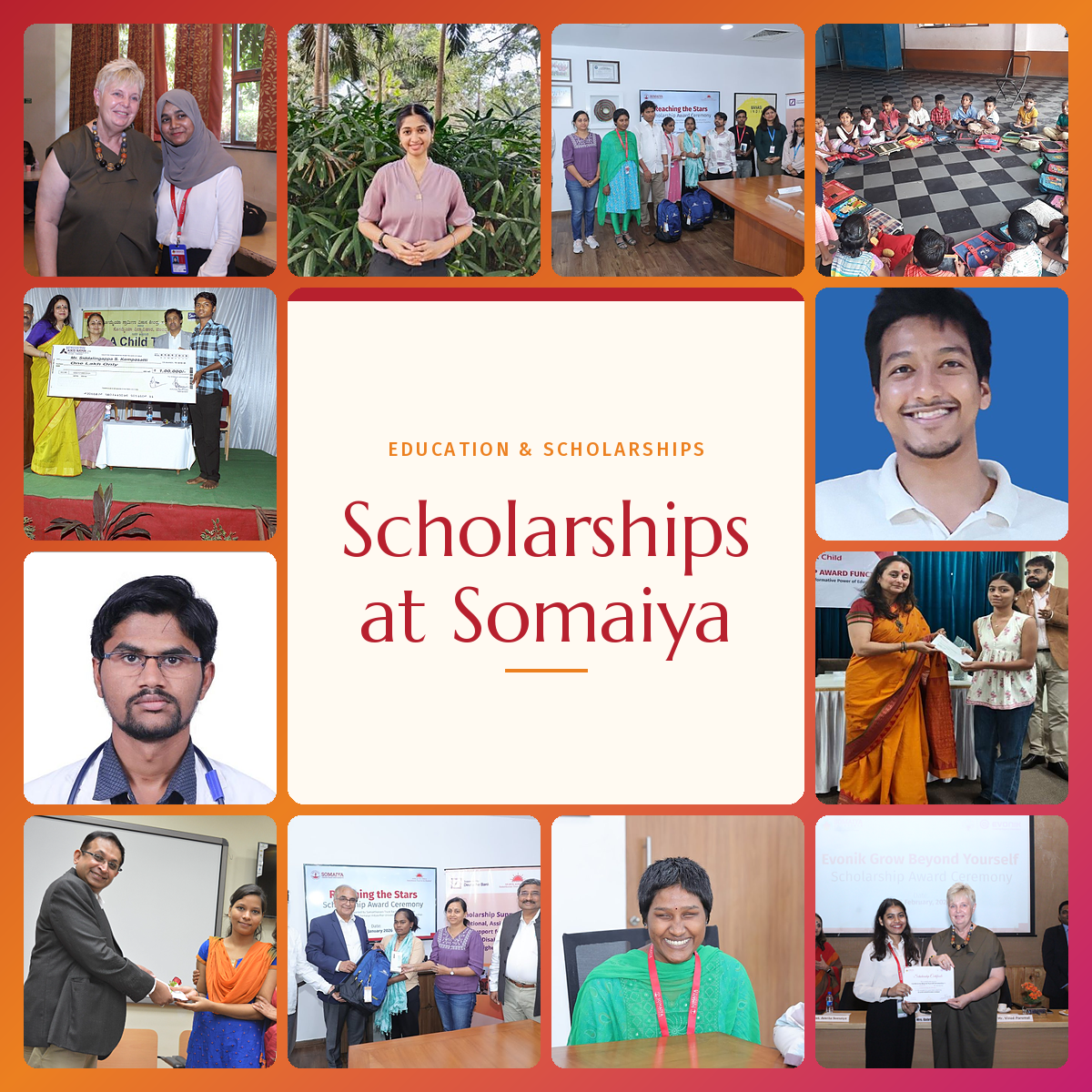 Campaign cover for Somaiya Scholarships
