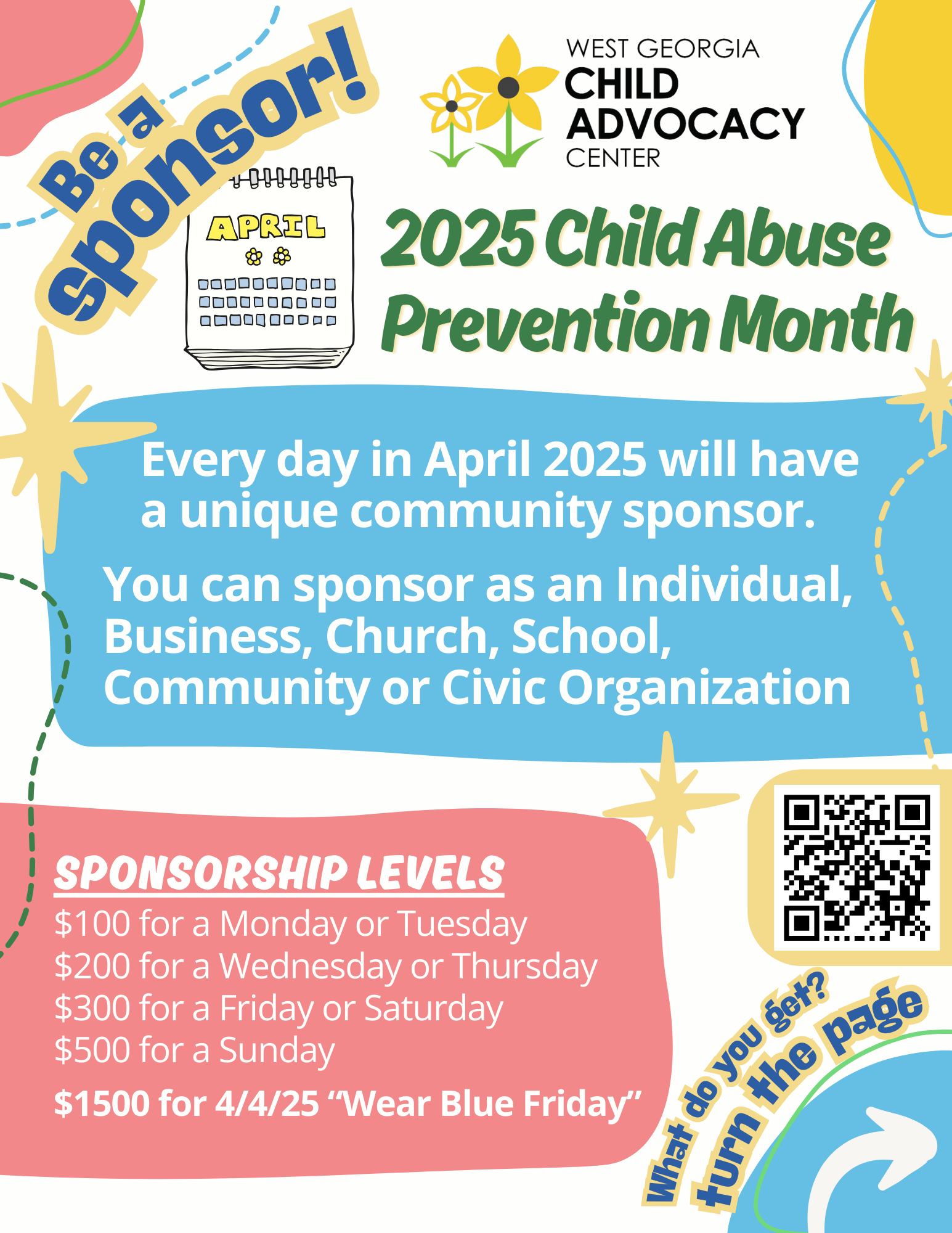 Campaign cover image for Child Abuse Prevention Month 2025 - Calendar
