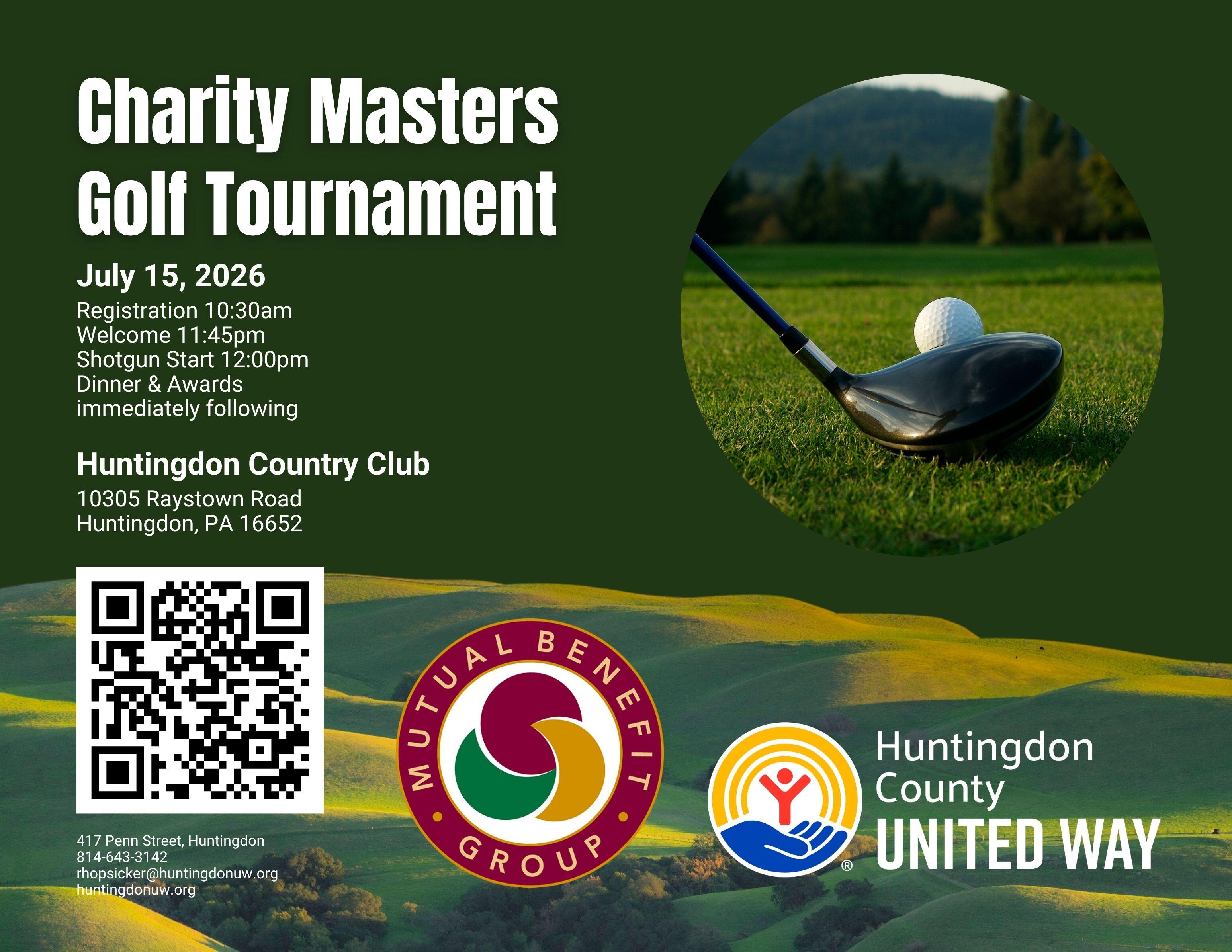 Campaign cover image for 2026 Charity Masters Golf Tournament