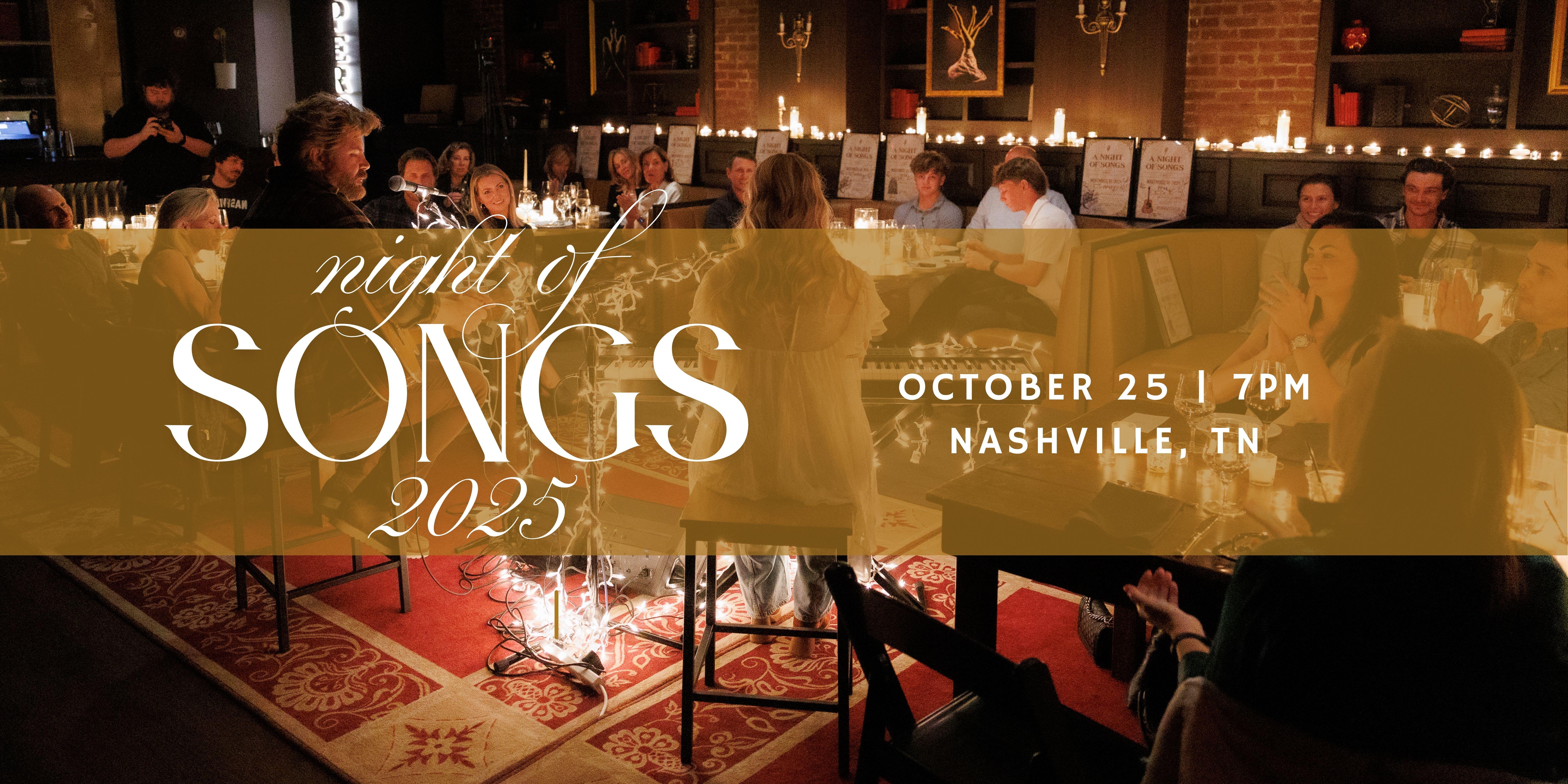 Campaign cover image for Night of Songs