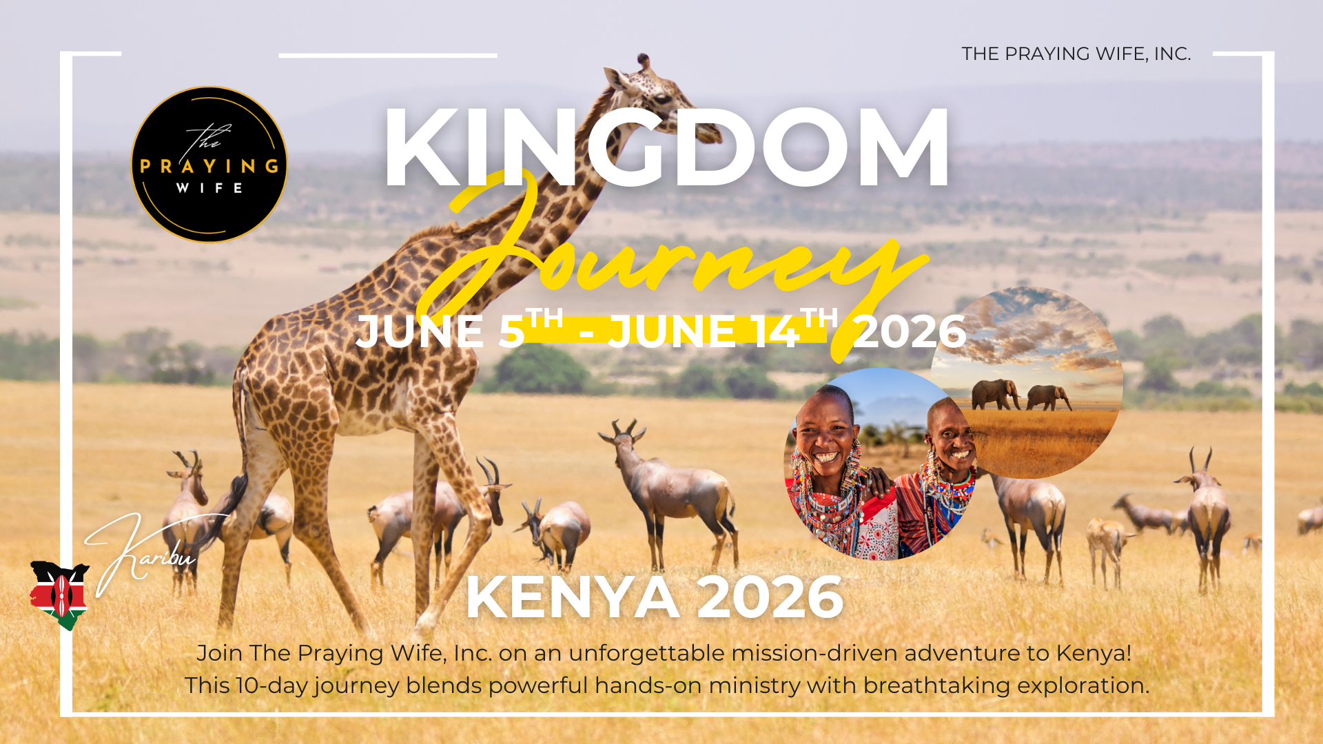 Campaign cover image for ✈️ Kingdom Journey: Karibu Kenya 2026