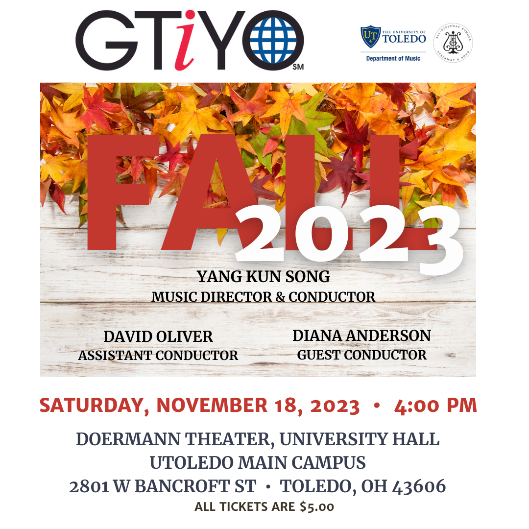 Campaign cover image for GTiYO Fall Concert