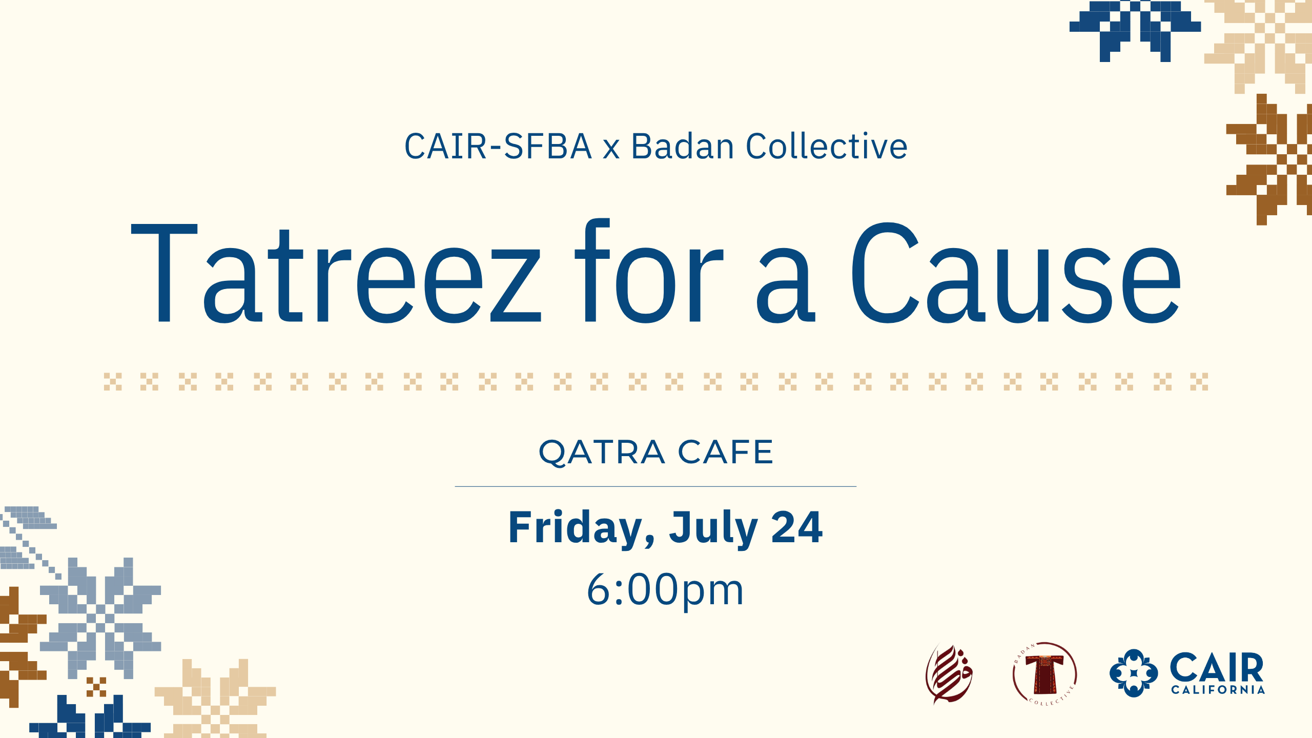Campaign cover image for Tatreez for a Cause