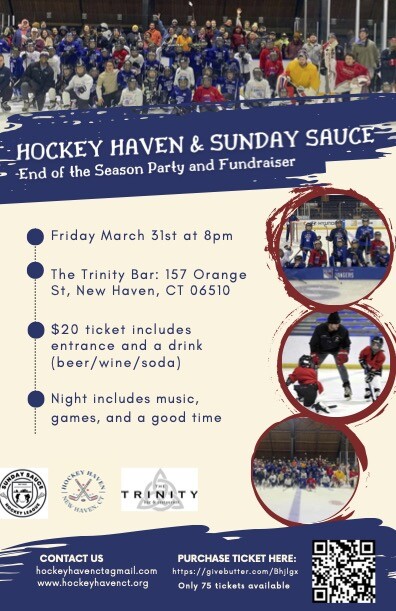 Campaign cover image for Hockey Haven & Sunday Sauce Hockey End of the Season Party and Fundraiser