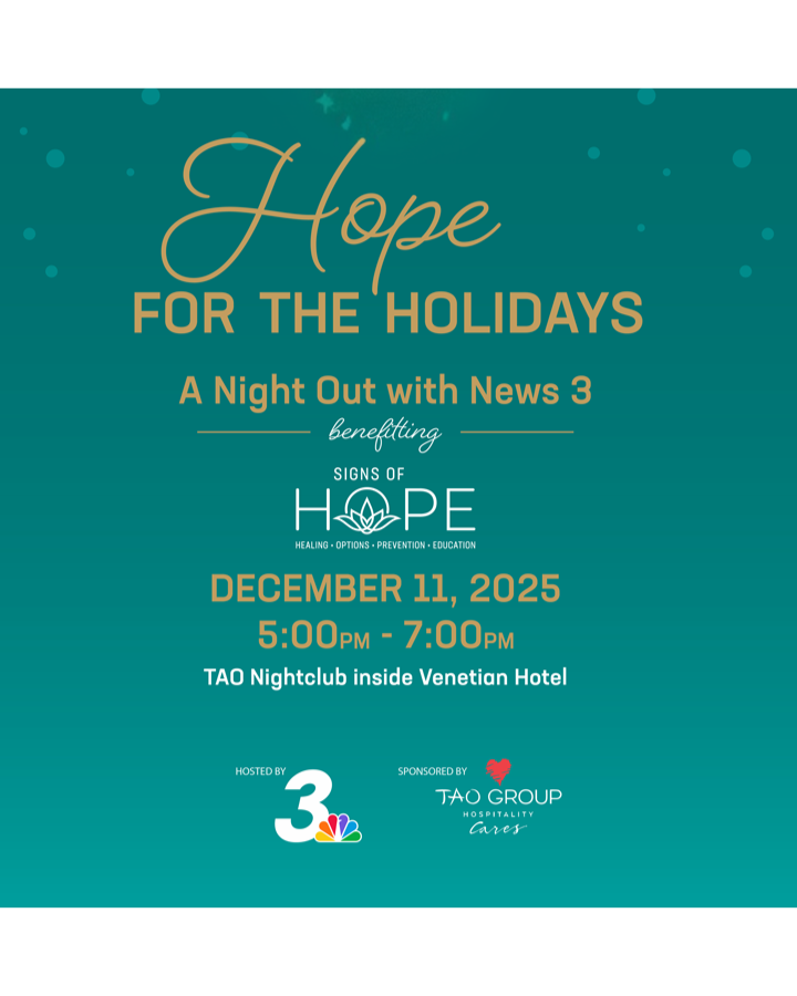 Campaign cover image for Signs of HOPE - Hope for the Holidays 2025: A Night Out with News 3