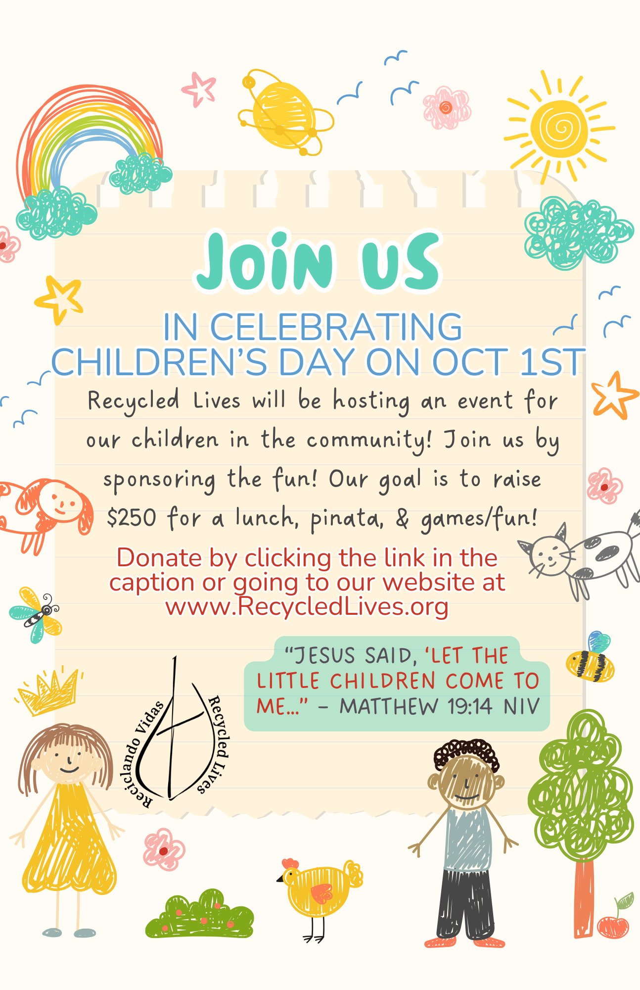 Campaign cover image for Children's Day Celebration