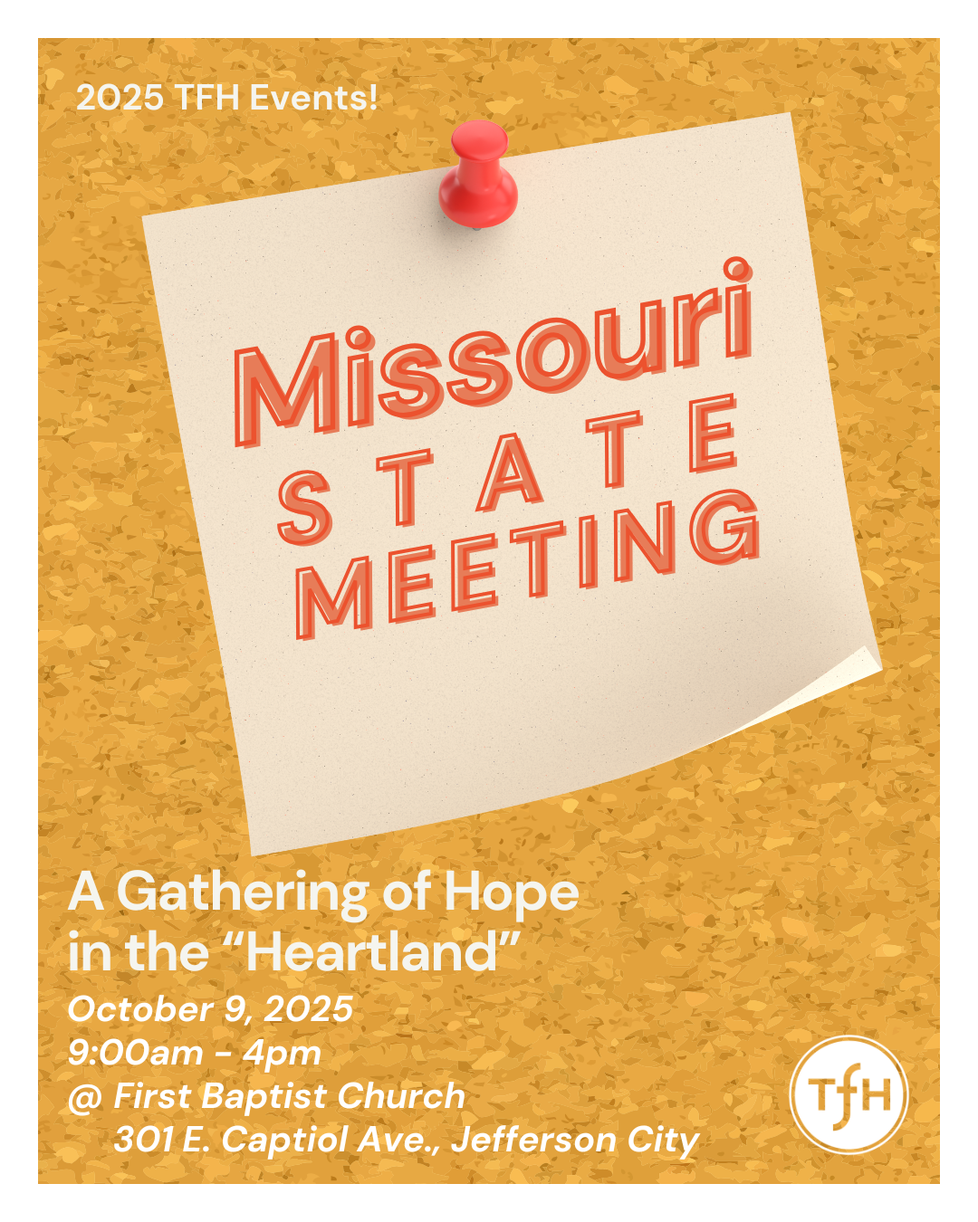 Campaign cover image for TFH Delta Missouri State Meeting