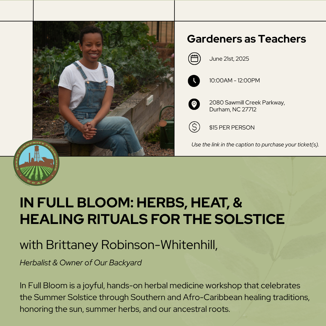 Campaign cover image for In Full Bloom: Herbs, Heat, & Healing Rituals for the Solstice