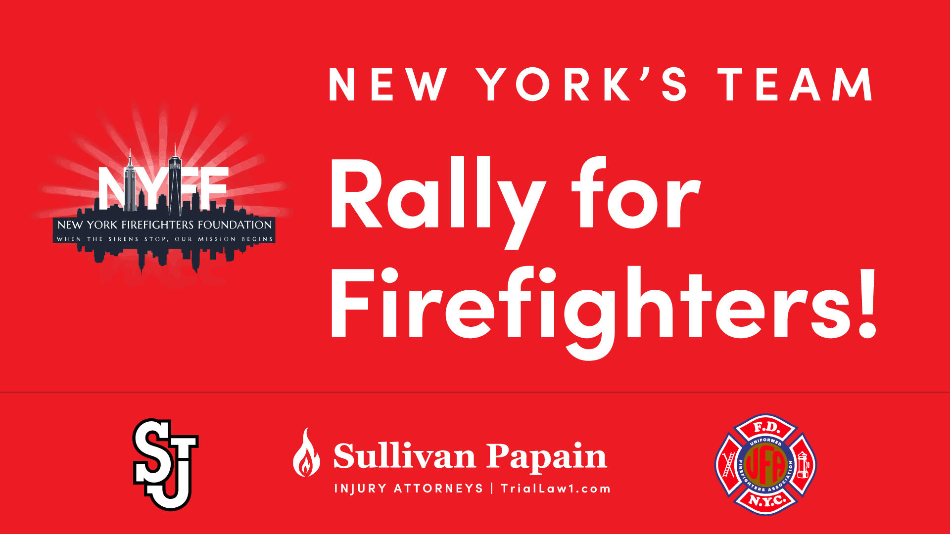 Campaign cover image for Get Fired Up for New York’s Bravest