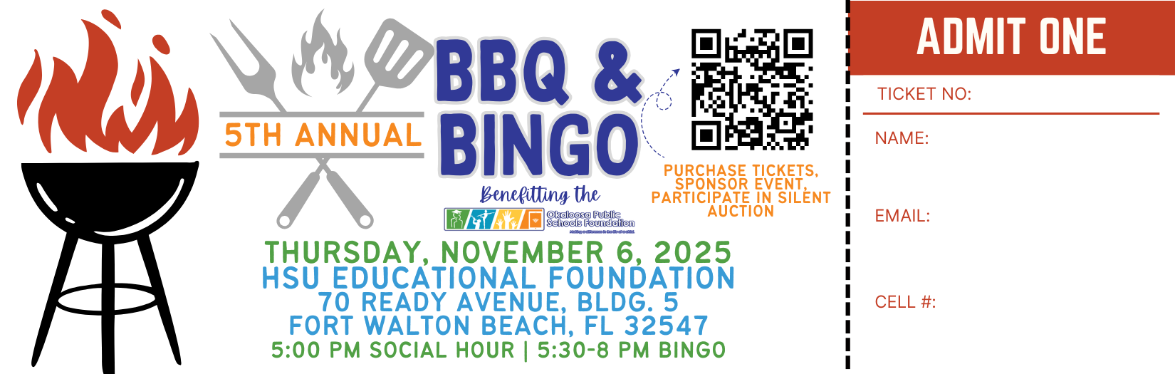 Campaign cover image for 5th Annual BBQ & BINGO
