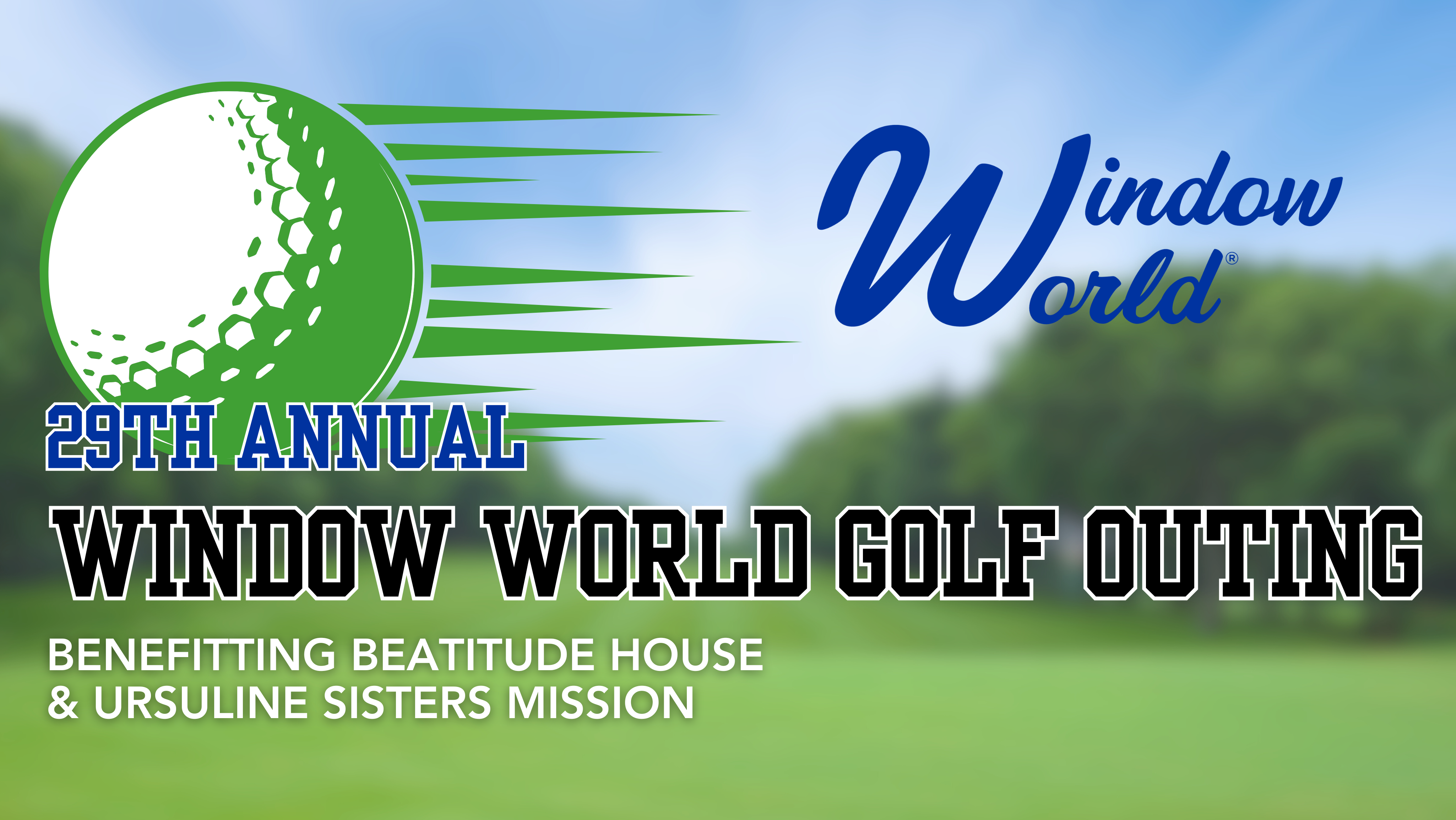 Campaign cover image for 29th Annual Window World Golf Outing - 2025