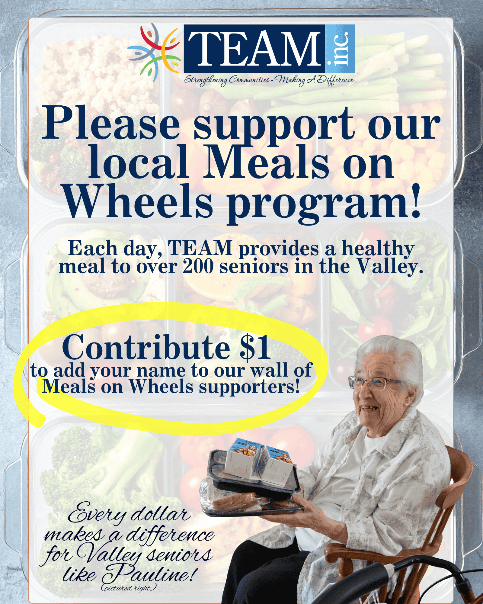 Campaign cover image for Meals on Wheels - March 2026