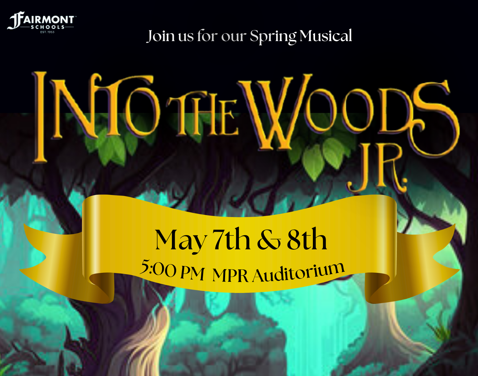 Campaign cover image for Into the Woods Jr. – Community Performances