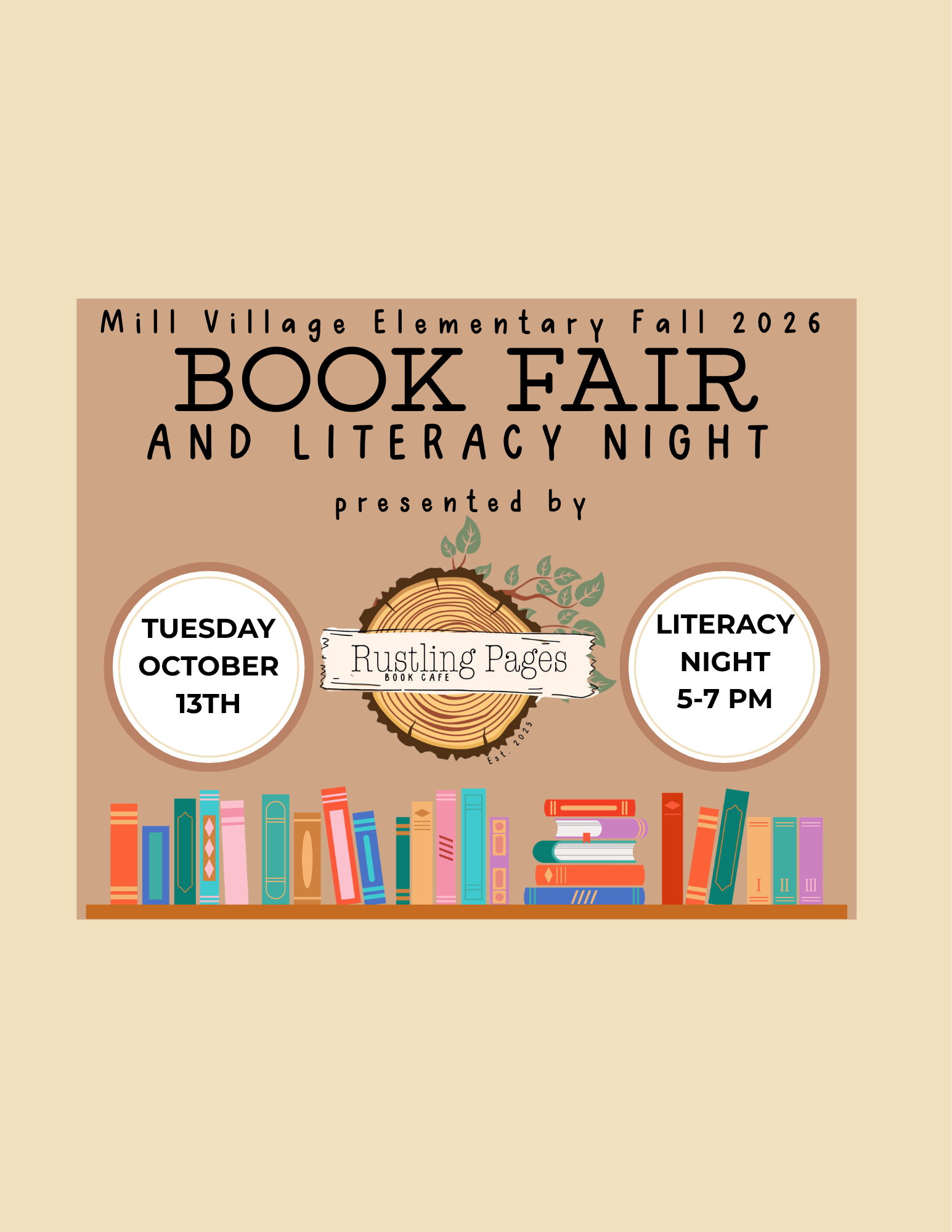 Campaign cover for MVE 2026 Book Fair Fund