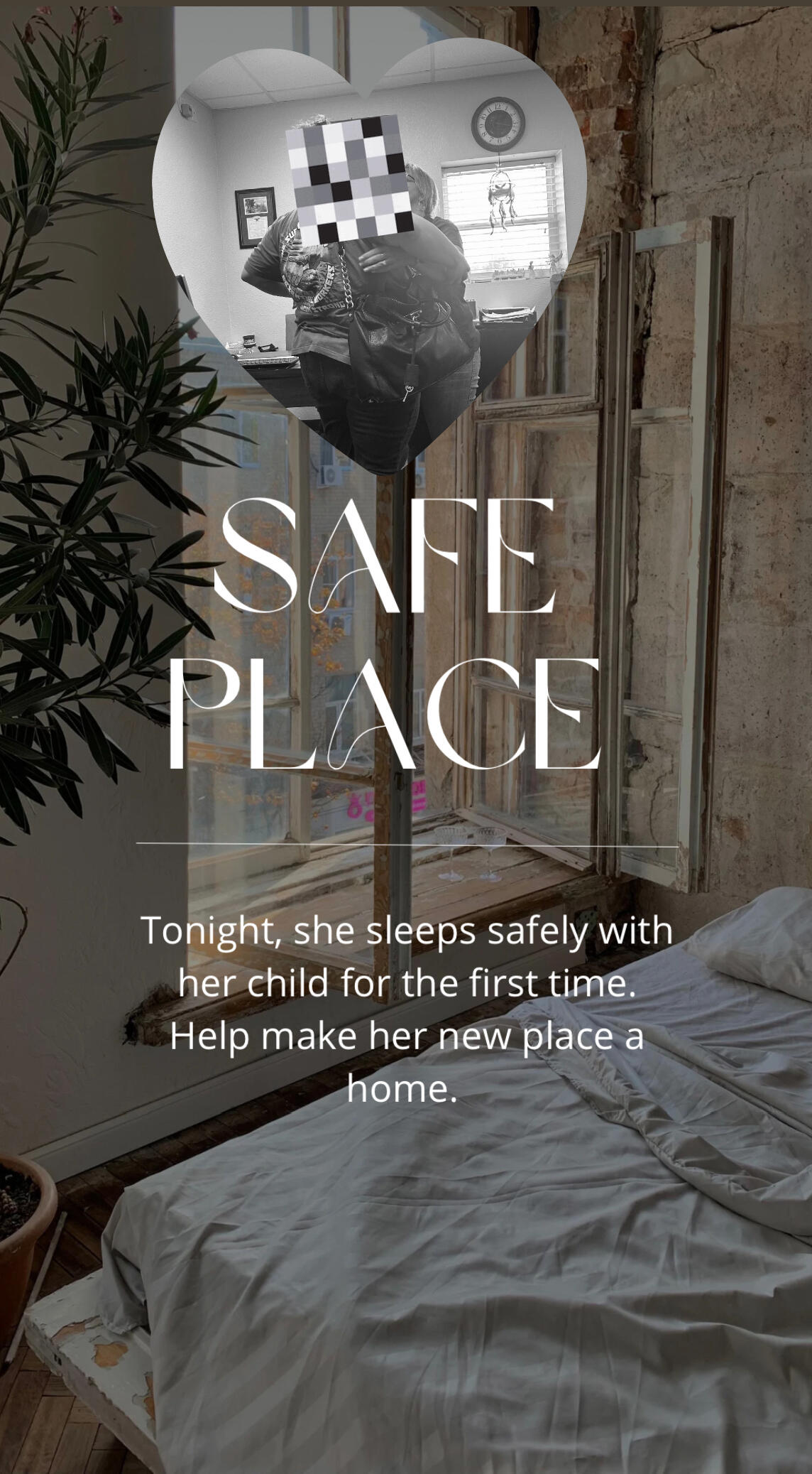 Campaign cover image for Safe place fund