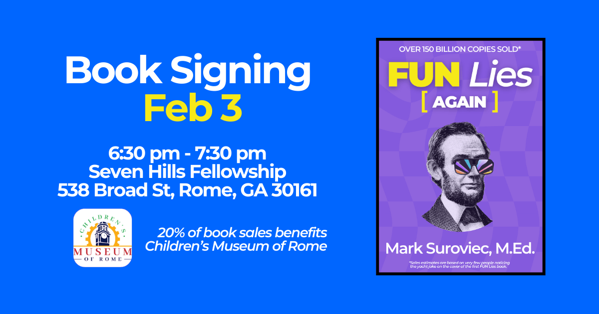 FUN Lies [Again] - Book Signing | WorkPlay Solutions LLC