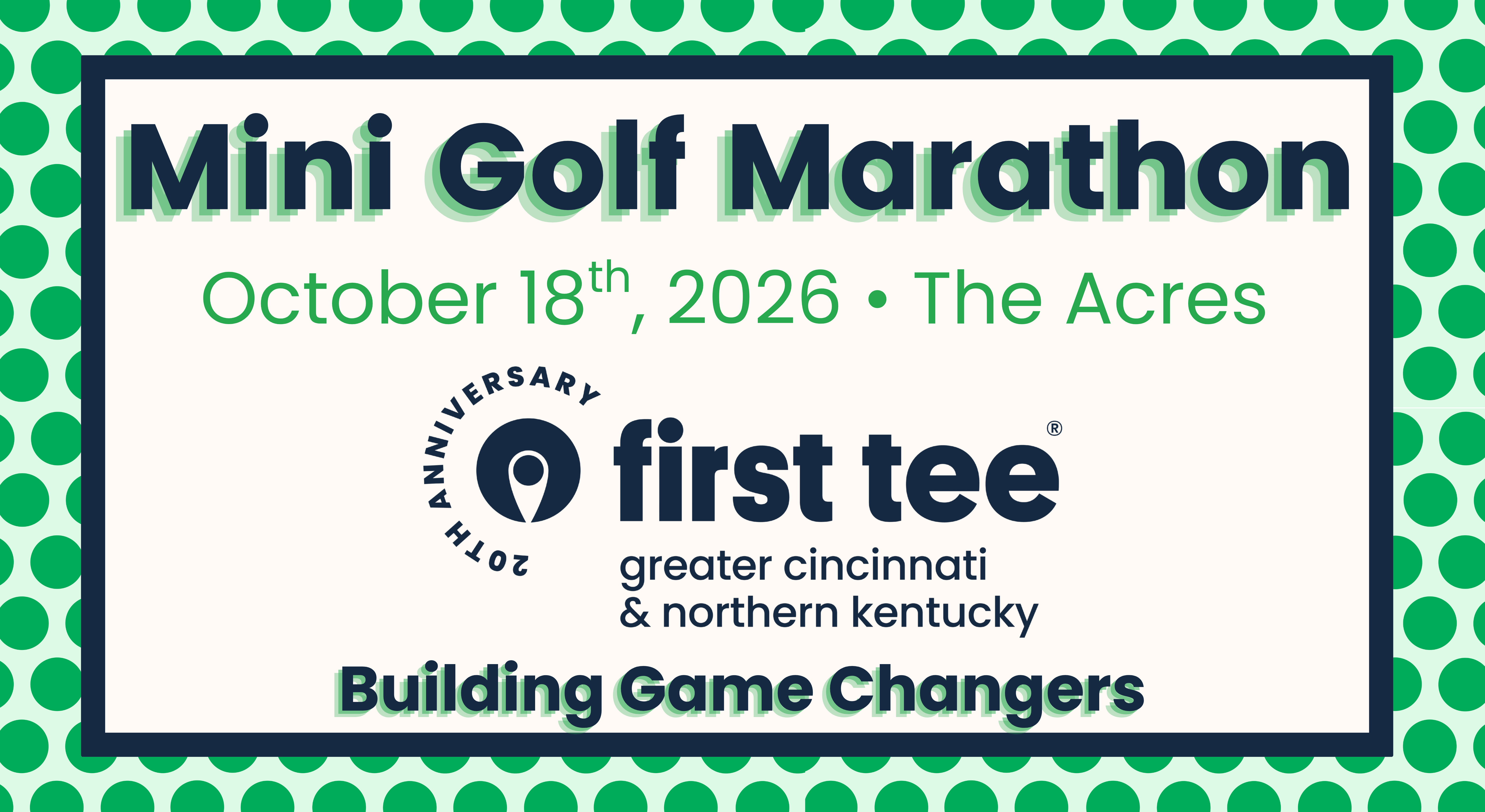 Campaign cover image for 2026 Mini Golf Marathon