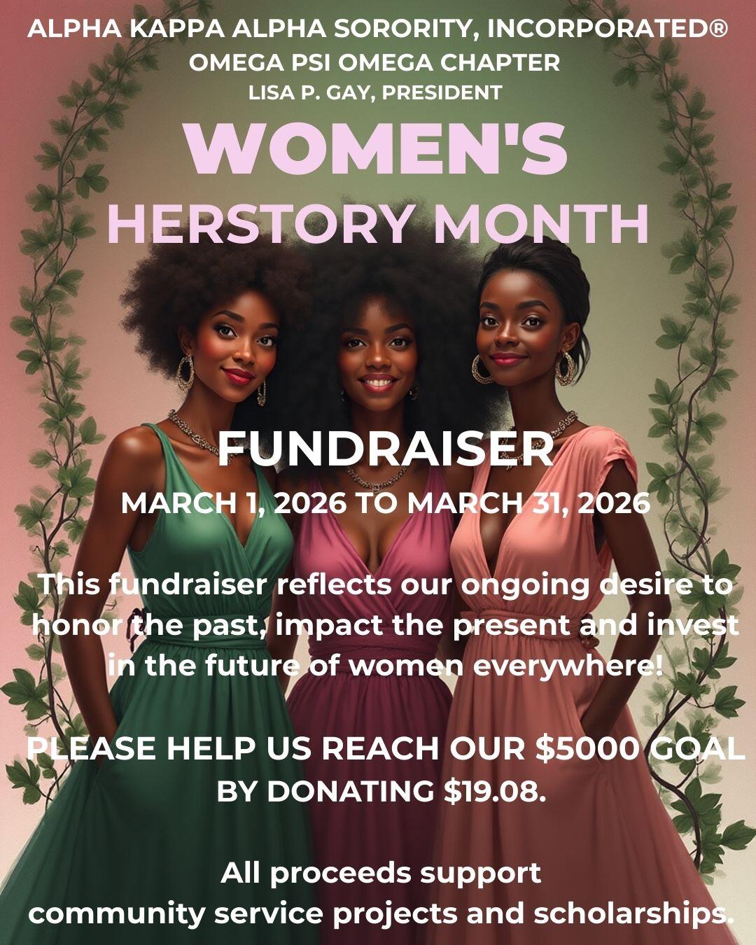 Campaign cover image for Women's Herstory Month Fundraiser