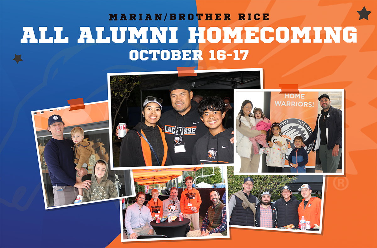 Campaign cover image for Marian & Brother Rice Alumni Homecoming Weekend