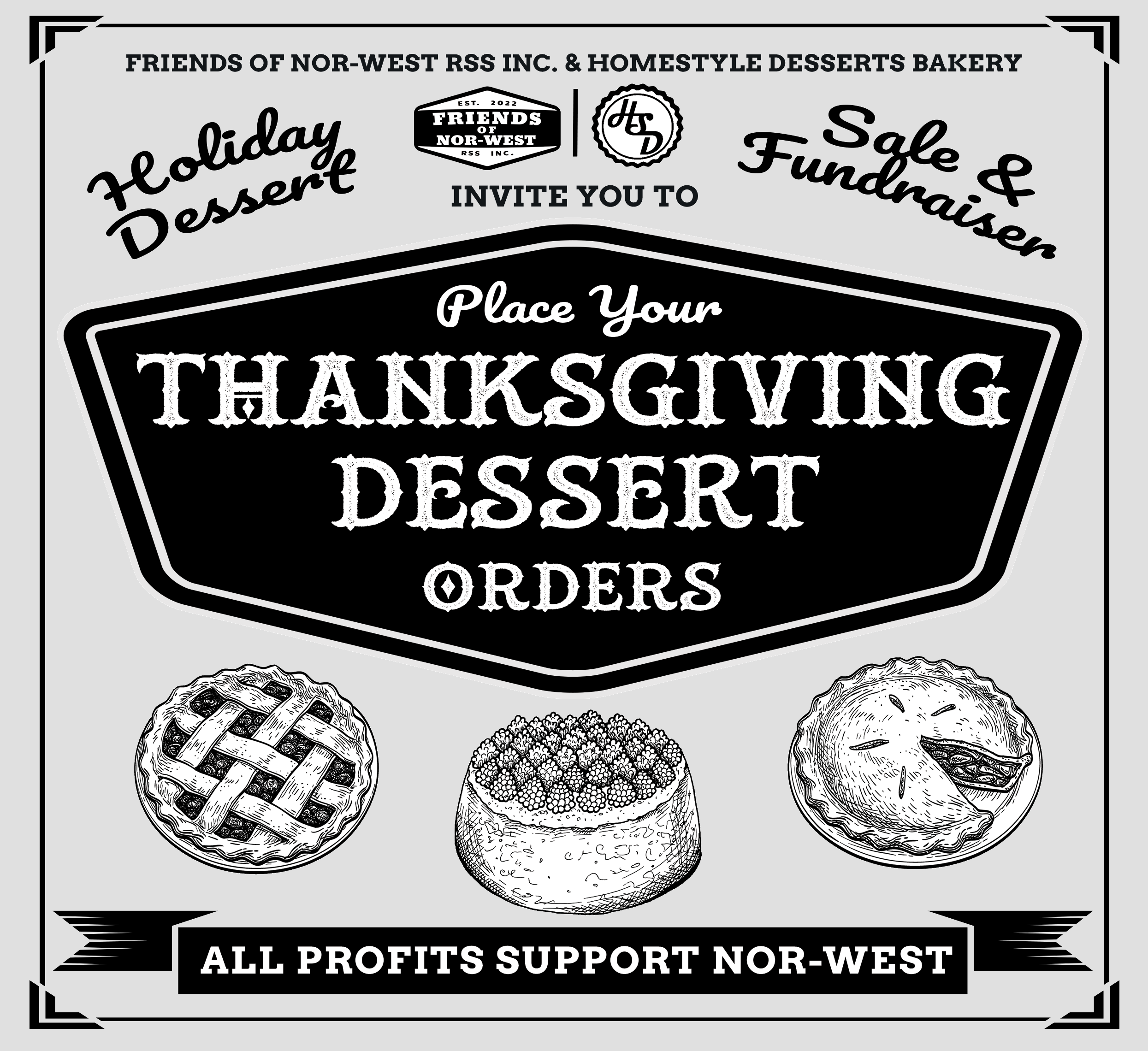 Campaign cover image for THANKSGIVING DESSERT SALE — Holiday Treats that Give Back!