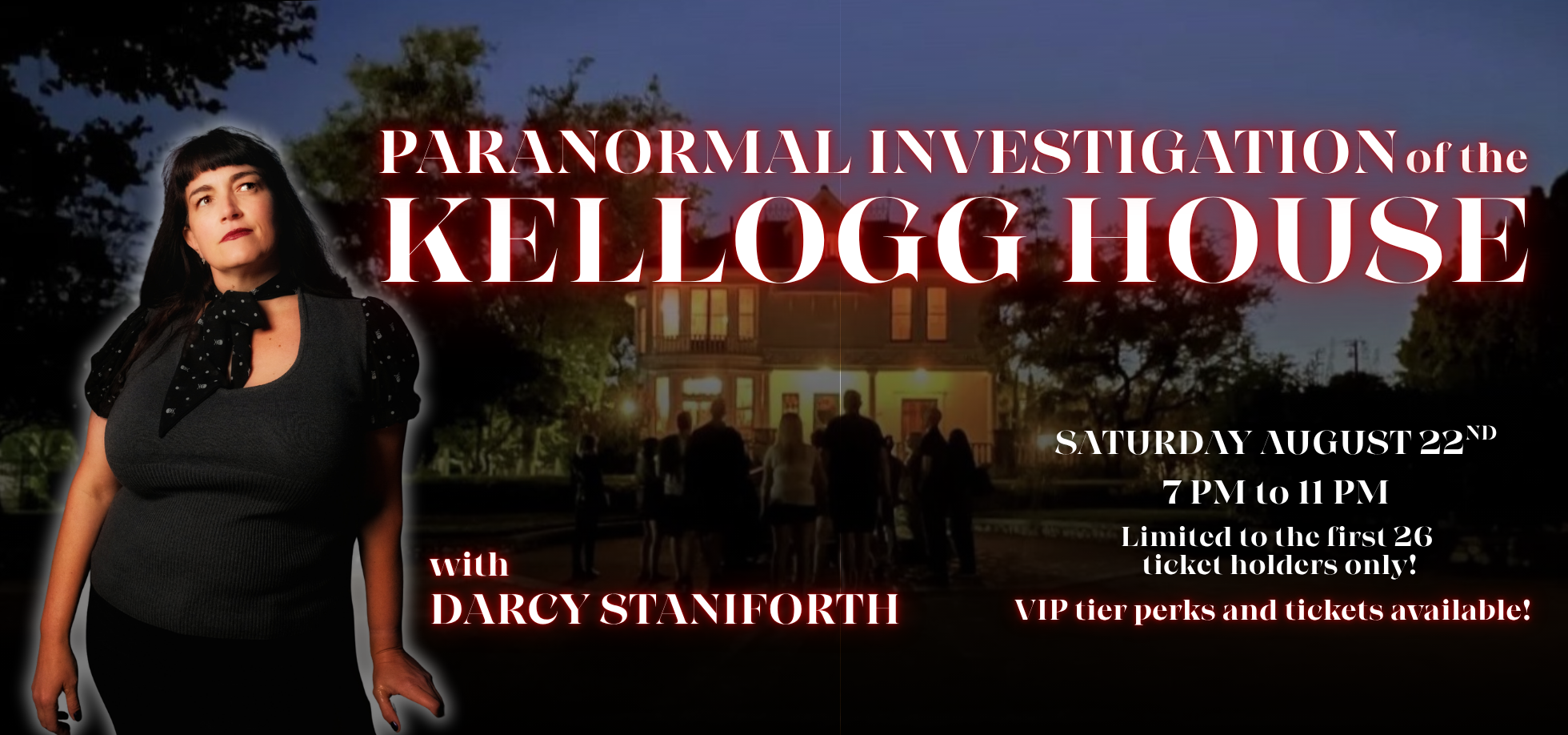 Campaign cover image for HMOC Kellogg House Paranormal Investigation