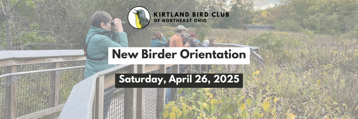 Campaign cover image for New Birder Orientation