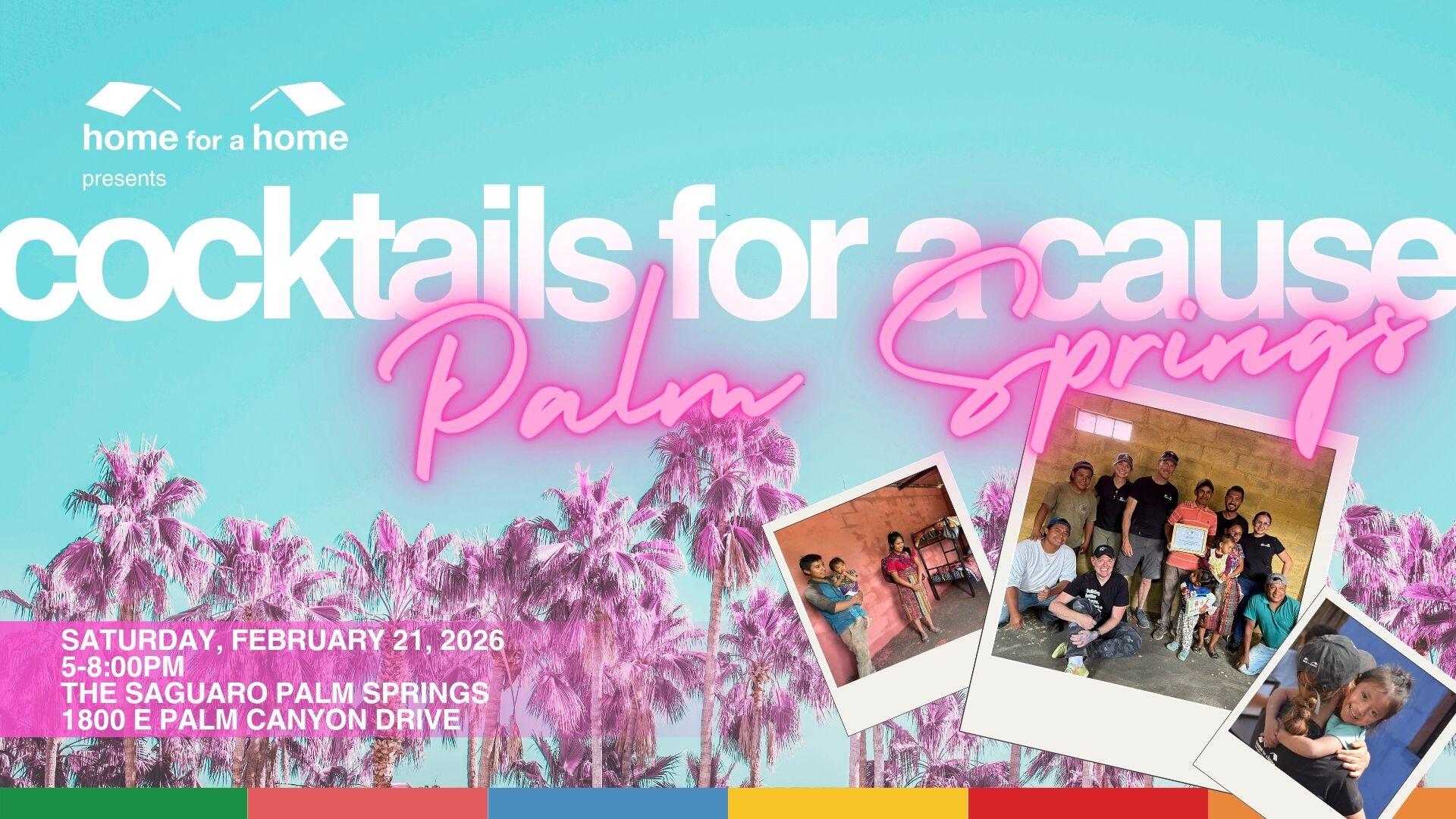 Campaign cover image for Cocktails for a Cause // Palm Springs