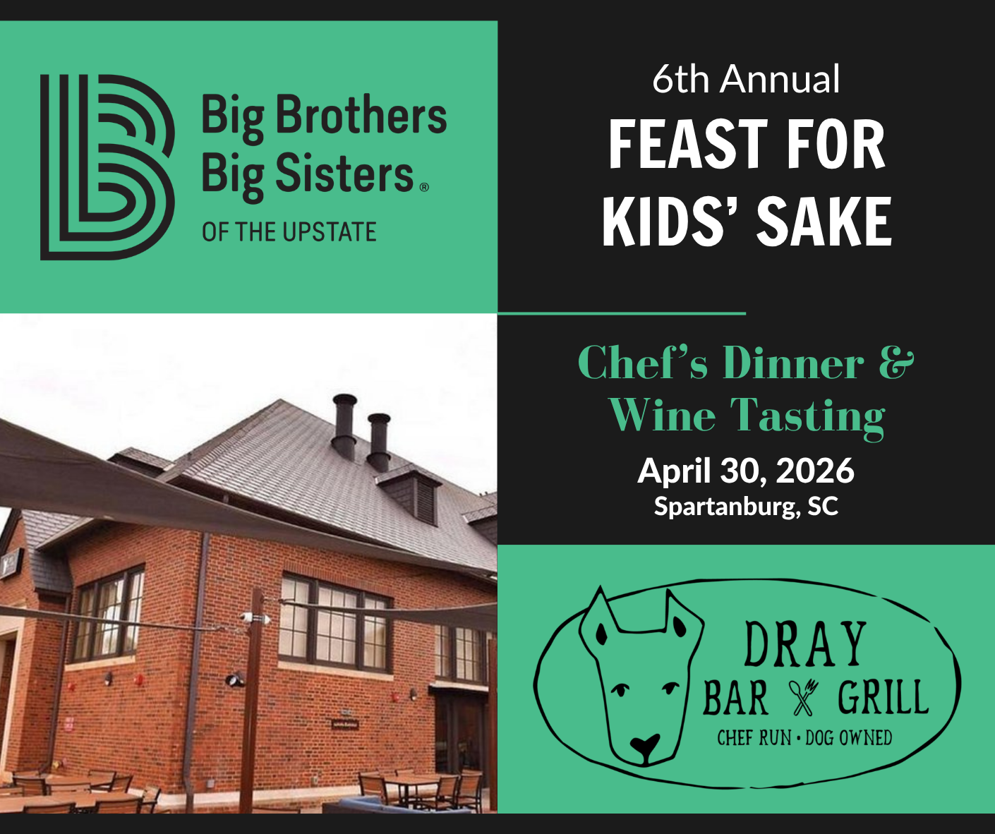 Campaign cover image for Dray Bar & Grill: 2026 Chef's Dinner & Wine Tasting