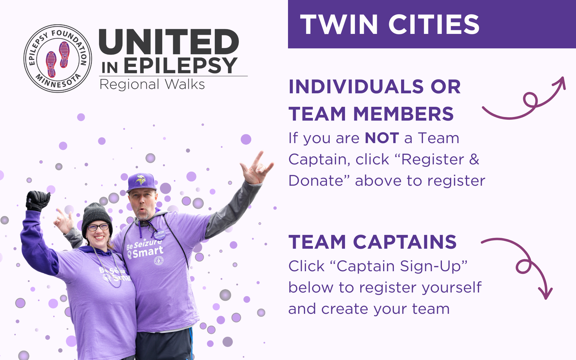 Campaign cover image for 2025 United in Epilepsy Twin Cities Walk