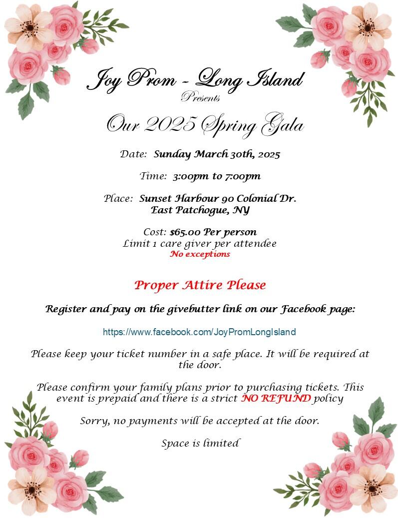 Campaign cover image for Joy Prom Long Island 2025