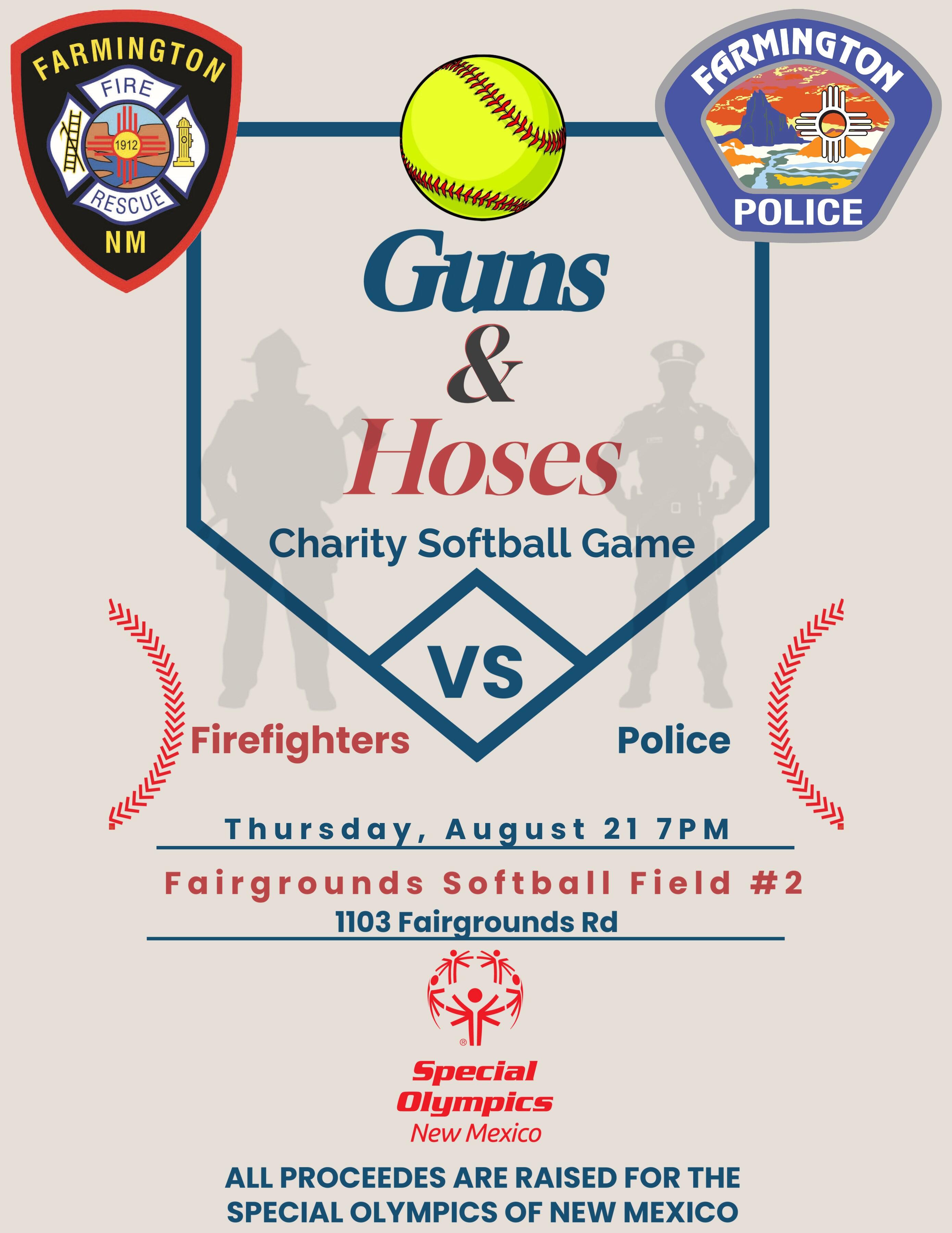 Campaign cover for 2026 FPD Guns and Hoses Softball Game