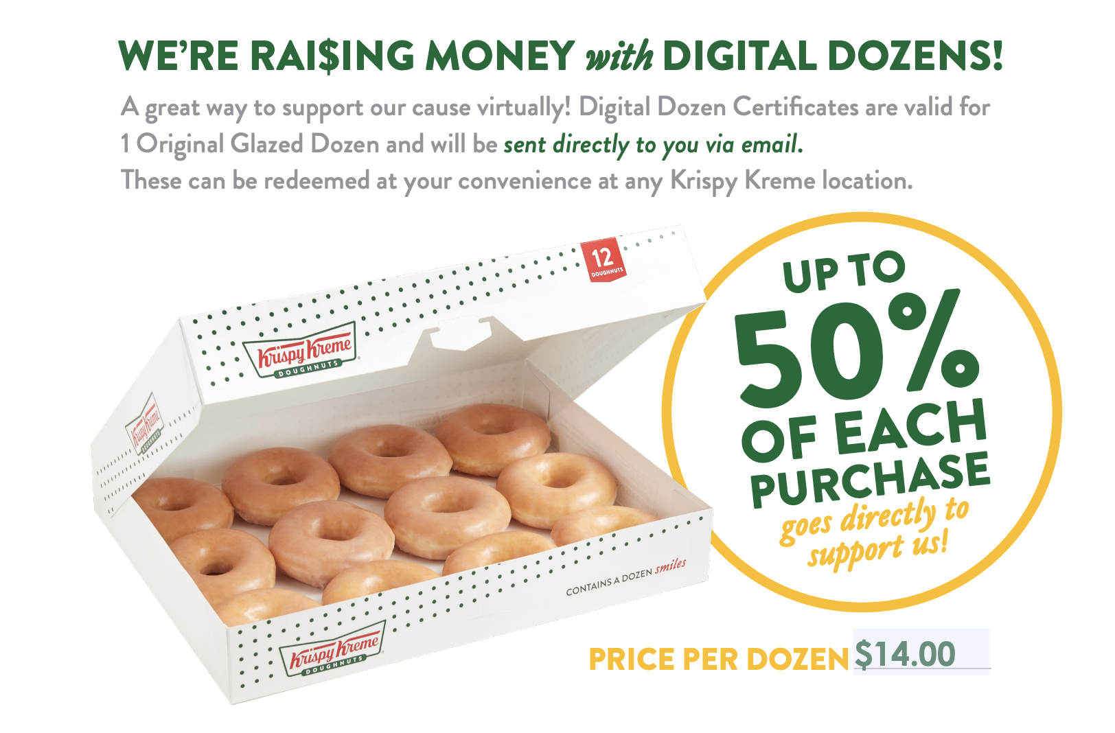 Campaign cover image for Shine Krispy Kreme Digital Doughnuts