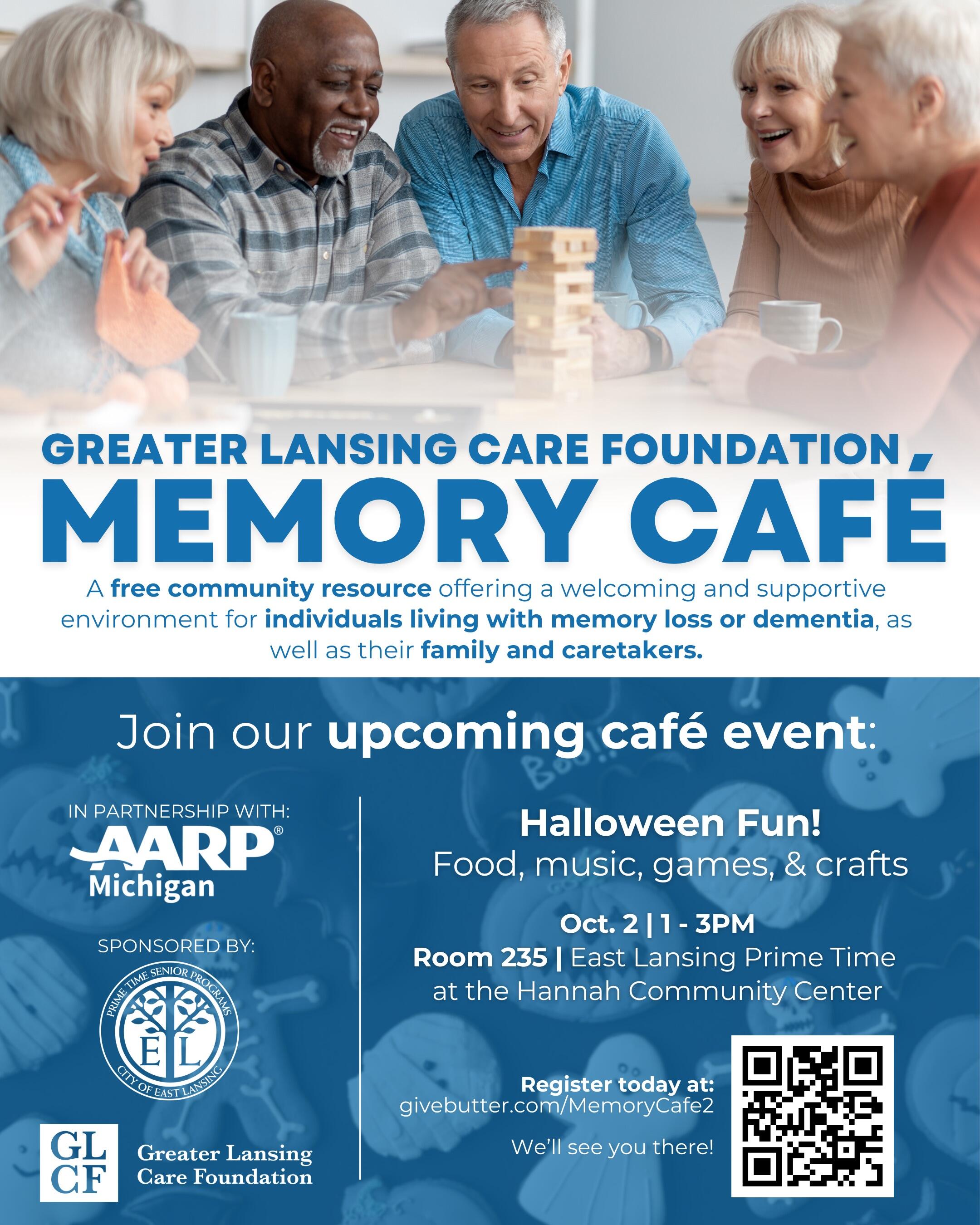 Campaign cover image for GLCF Memory Cafe October