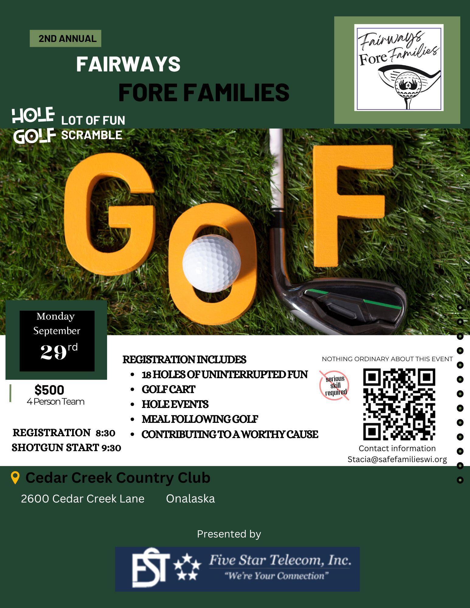 Campaign cover image for Fairways Fore Families
