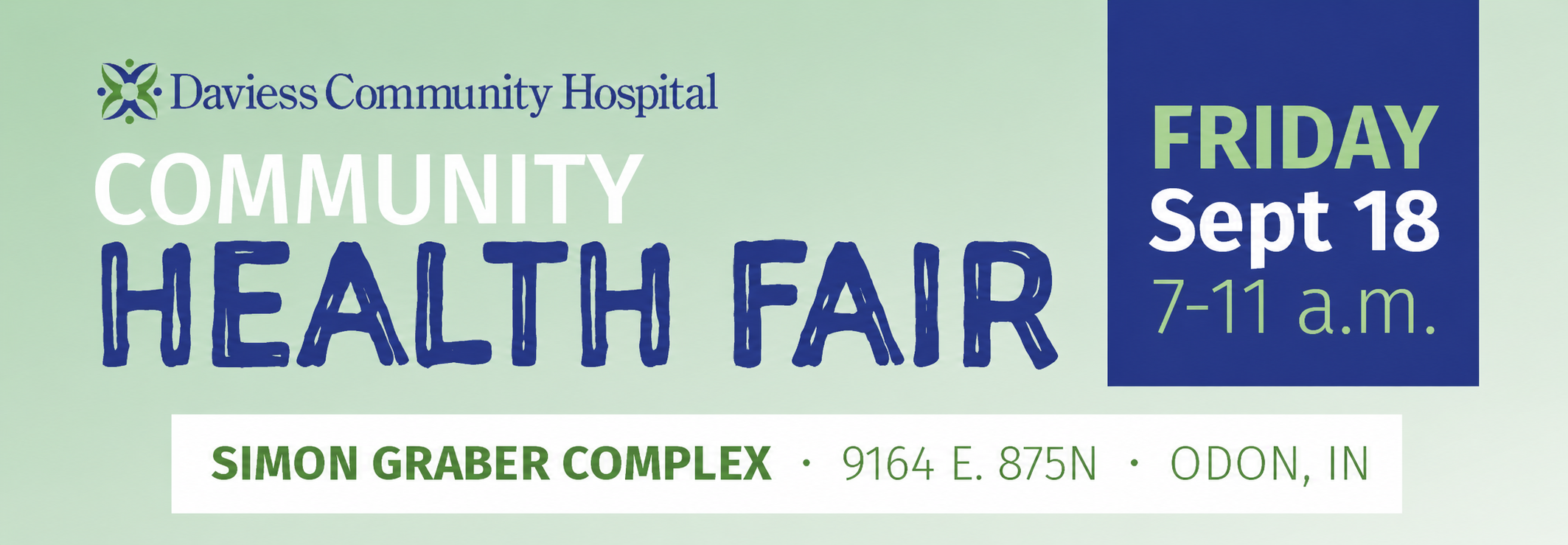 Campaign cover image for 2026 Community Health Fair in Odon
