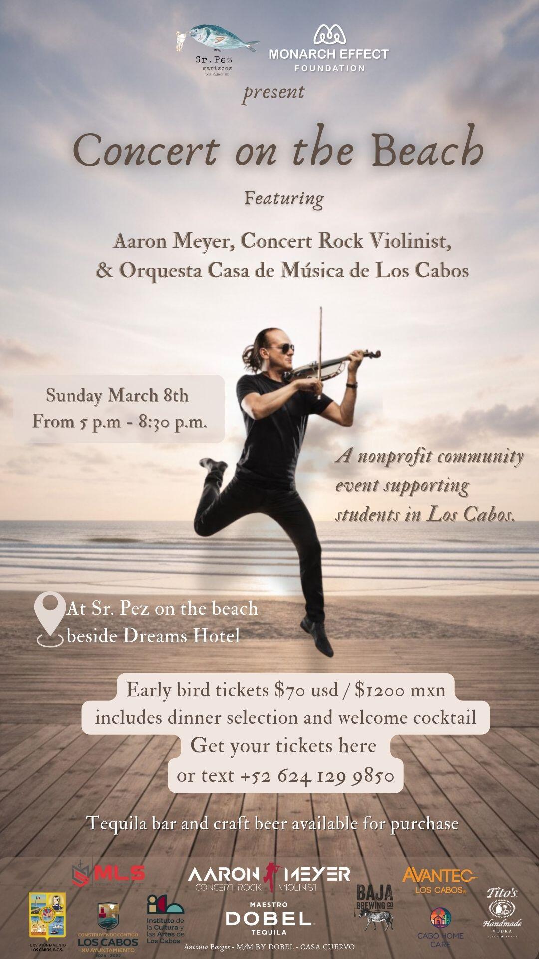 Campaign cover image for Concert on the Beach March 8, 2026