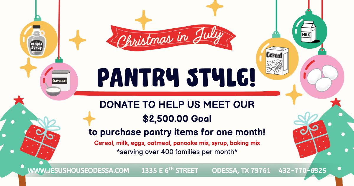 Campaign cover image for Christmas In July Pantry Style!