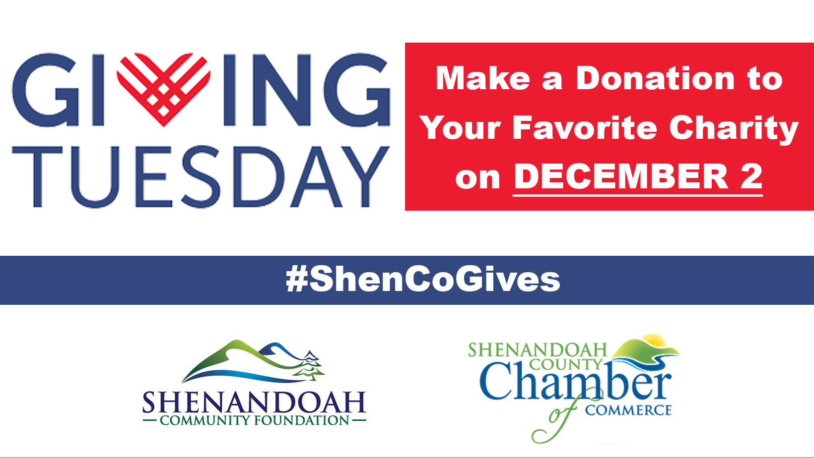 Campaign cover image for Giving Tuesday 2025 - Shenandoah Education Foundation